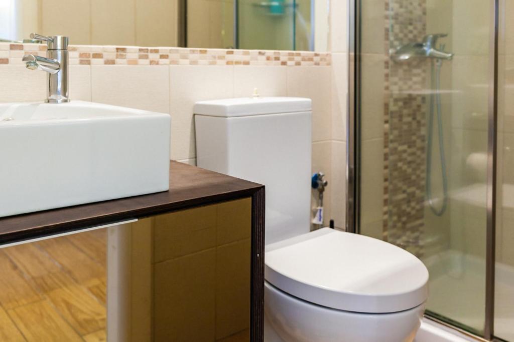 דירות איקסיה Flyviewflatsblue Privatehottub With Seaview מראה חיצוני תמונה
